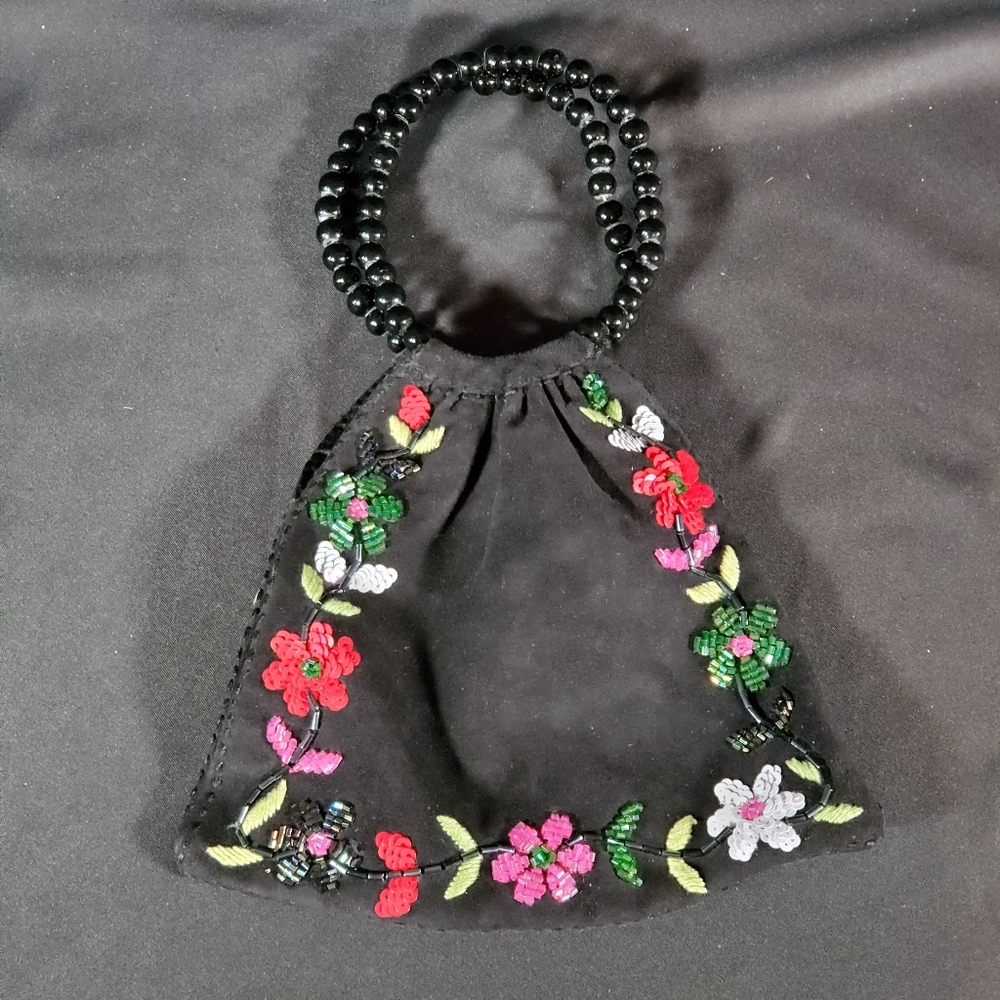 Vintage Moyna Bay Velvet Evening Bag